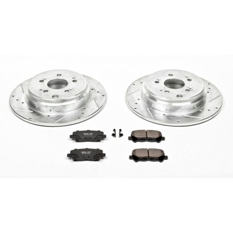 Power Stop 07-13 Acura MDX Rear Z23 Evolution Sport Brake Kit K4685