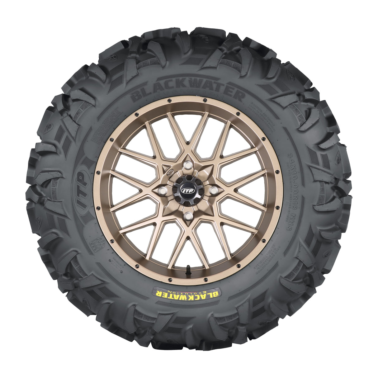 ITP Tire Blackwater F/R 34x10r-18 Lr-1820lbs Radial 6P1350