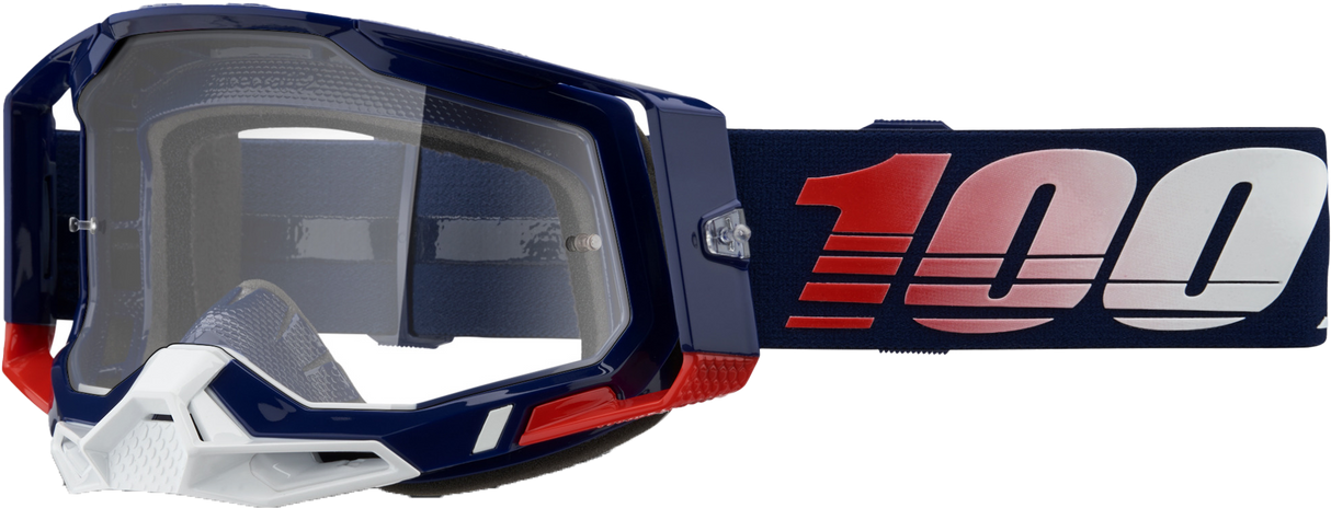 100% Racecraft 2 Goggle Republic Clear Lens 50009-00022