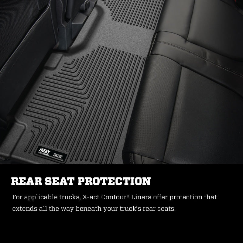 Husky Liners 18-23 BMW X3 X-Act Contour Black Front Floor Liners 50941