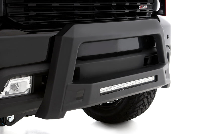 Lund 19-22 Chevrolet/GMC Silverado/Sierra 1500 Revolution Bull Bar - Black 86521217