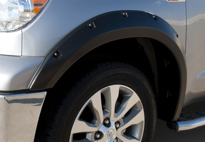 Lund 07-13 Toyota Tundra RX-Rivet Style Smooth Elite Series Fender Flares - Black (4 Pc.) RX602S