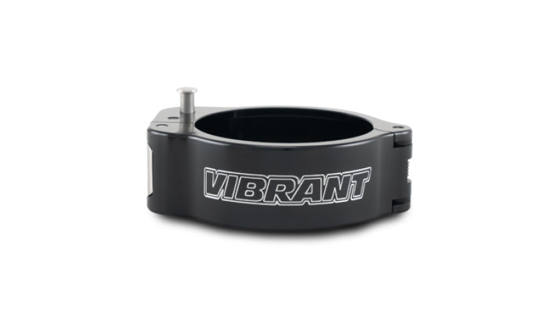 Vibrant 2in O.D. Aluminized HD 2.0 Clamp - Anodized Black (Clamp Only) 32533