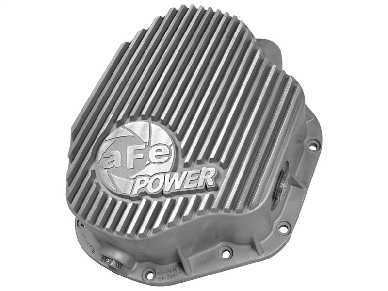 afe Rear Differential Cover (Raw; Street Series); Dodge Diesel Trucks 94-02 L6-5.9L (td) 46-70030