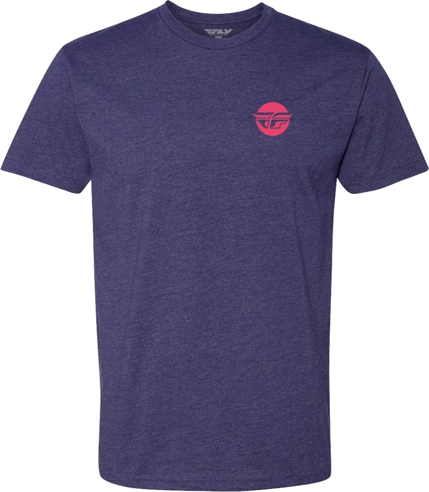 FLY RACING Fly Prime Tee Royal Blue Lg 352-0072L