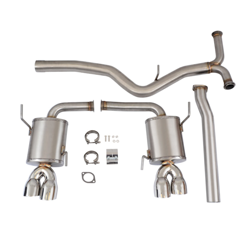 Mishimoto 2015 Subaru WRX 3in Stainless Steel Cat-Back Exhaust MMEXH-WRX-15