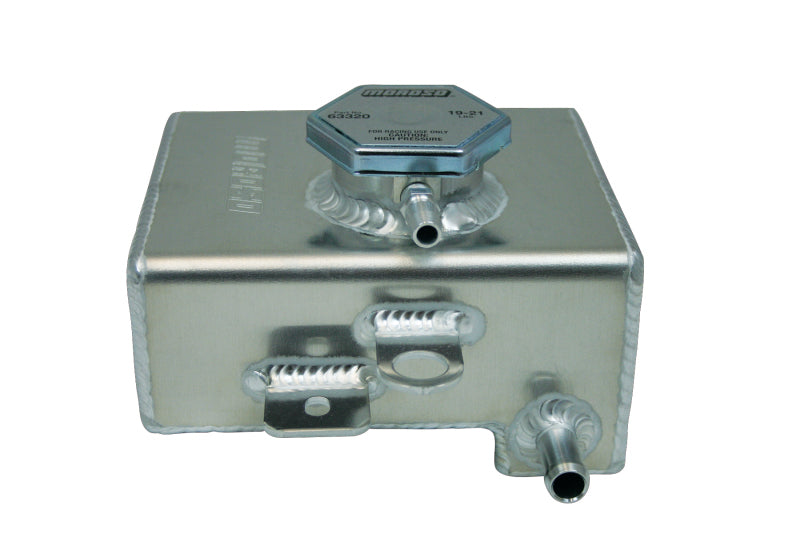 Moroso 15-17 Dodge Charger/Challenger Hellcat Supercharger Tank - Direct Bolt-In Replacement 63809