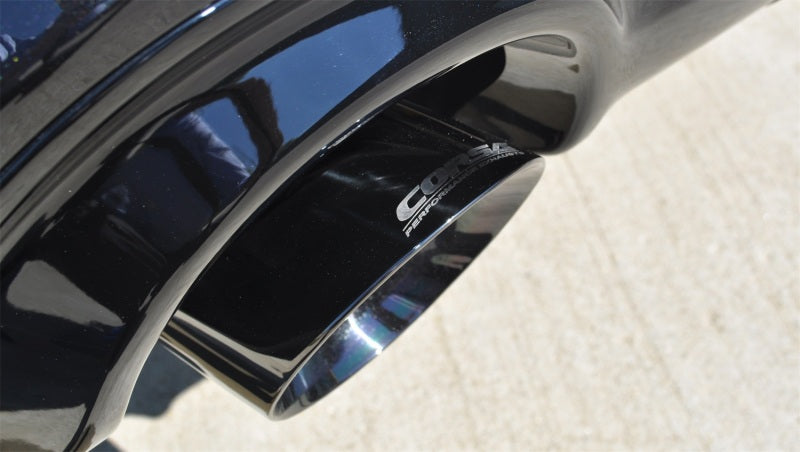 Corsa 15-16 Jeep Grand Cherokee Black 2.5in Dual Rear Exit Cat-Back Exhaust 14991BLK