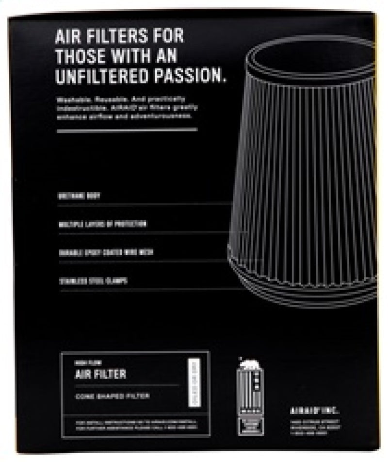 Airaid Universal Air Filter - Cone 6 x 7-1/4 x 5 x 7 701-462