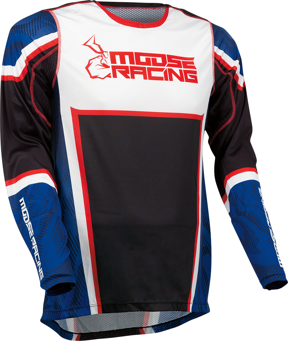 MOOSE RACING Agroid Jersey - Rot/Weiß/Blau/Schwarz - 3XL 2910-7407