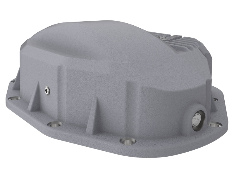 afe Rear Differential Cover (Raw; Street Series); Dodge Diesel Trucks 94-02 L6-5.9L (td) 46-70030