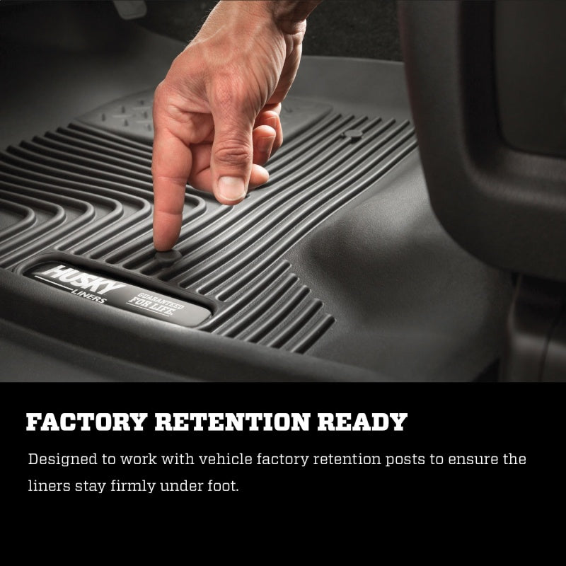 Husky Liners 17-23 Cadillac XT5/17-23 GMC Acadia 2nd Row Bench X-Act Contour Black Front Floor Liner 52251