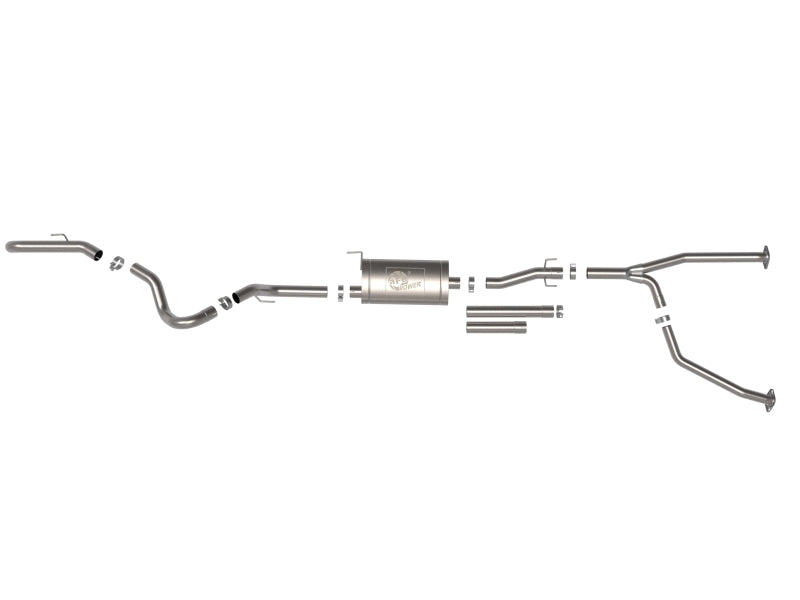 aFe 2022 Toyota Tundra V6-3.5L (tt) Apollo GT Series Hi-Tuck 2.5in to 3in 409 SS Cat-Back Exhaust 49-46062