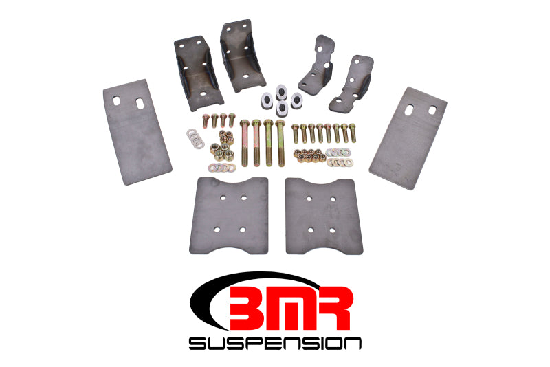 BMR 79-04 Fox Mustang Torque Box Reinforcement Plate Kit (TBR002 And TBR003) - Natural TBR001