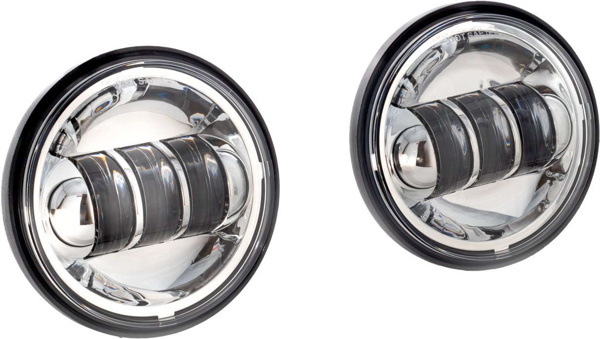 LETRIC LIGHTING CO4.5" Led Passing Lights ChromeLLC-LPL-C