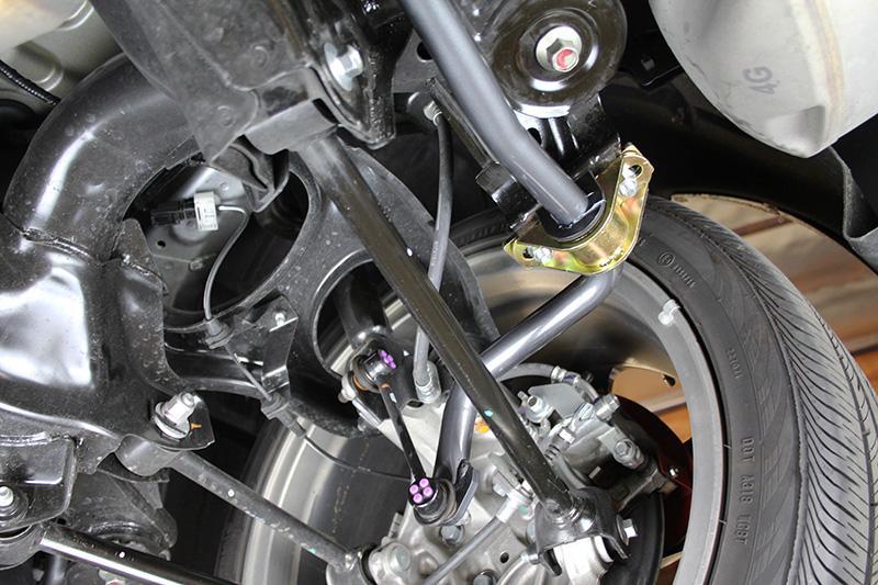 Progress Tech 09-14 Acura TSX/08-17 Accord Rear Sway Bar (Tubular 28.5mm - Adj) Incl Bushing Brkts 62.0107