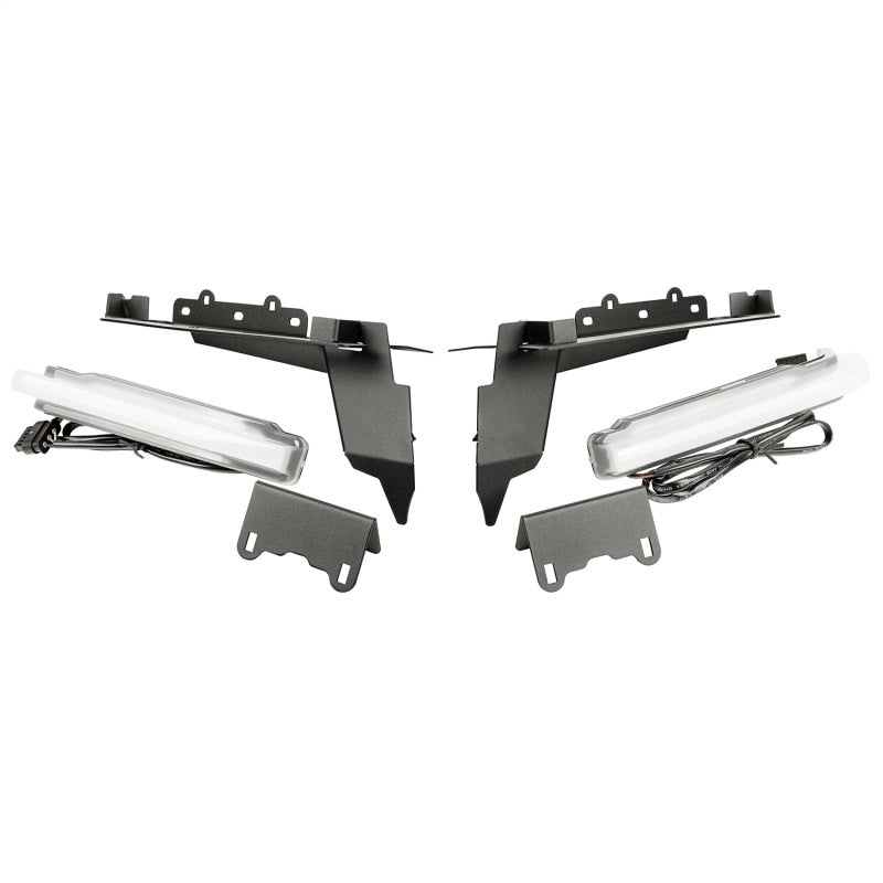 Rugged Ridge Chop Brackets Front Fender 20-23 Jeep Gladiator/Wrangler JL Overland/Sahara/Sport w/DRL 11640.95