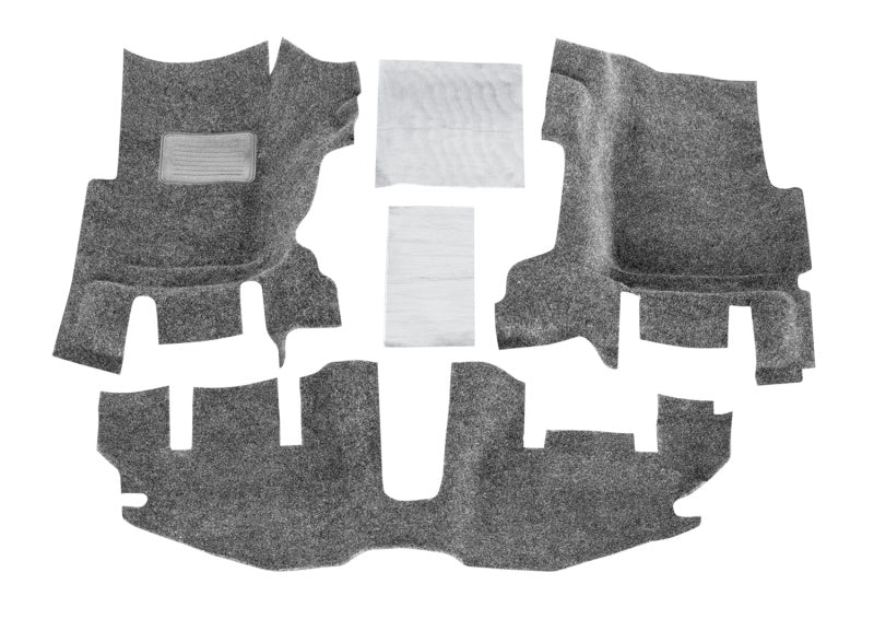 BedRug 97-06 Jeep TJ Front 3pc Floor Kit (w/o Center Console) - Incl Heat Shields (S/O Only) BRTJ97FNC