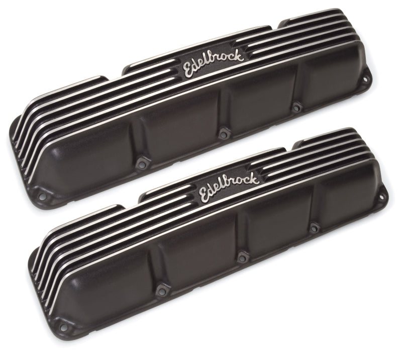 Edelbrock Valve Cover Classic Series AMC/Jeep 1967-91 290-401 CI V8 Black 41993