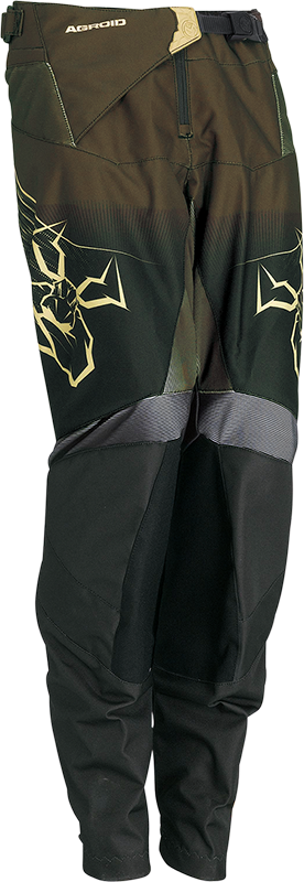MOOSE RACING Pantalones Agroid para jóvenes - Oliva/Tan - 22 2903-2287