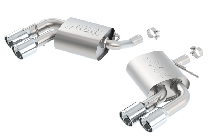 Borla 2016 Chevy Camaro V6 AT/MT S-Type Rear Section Exhaust w/o Dual Mode Valves 11926