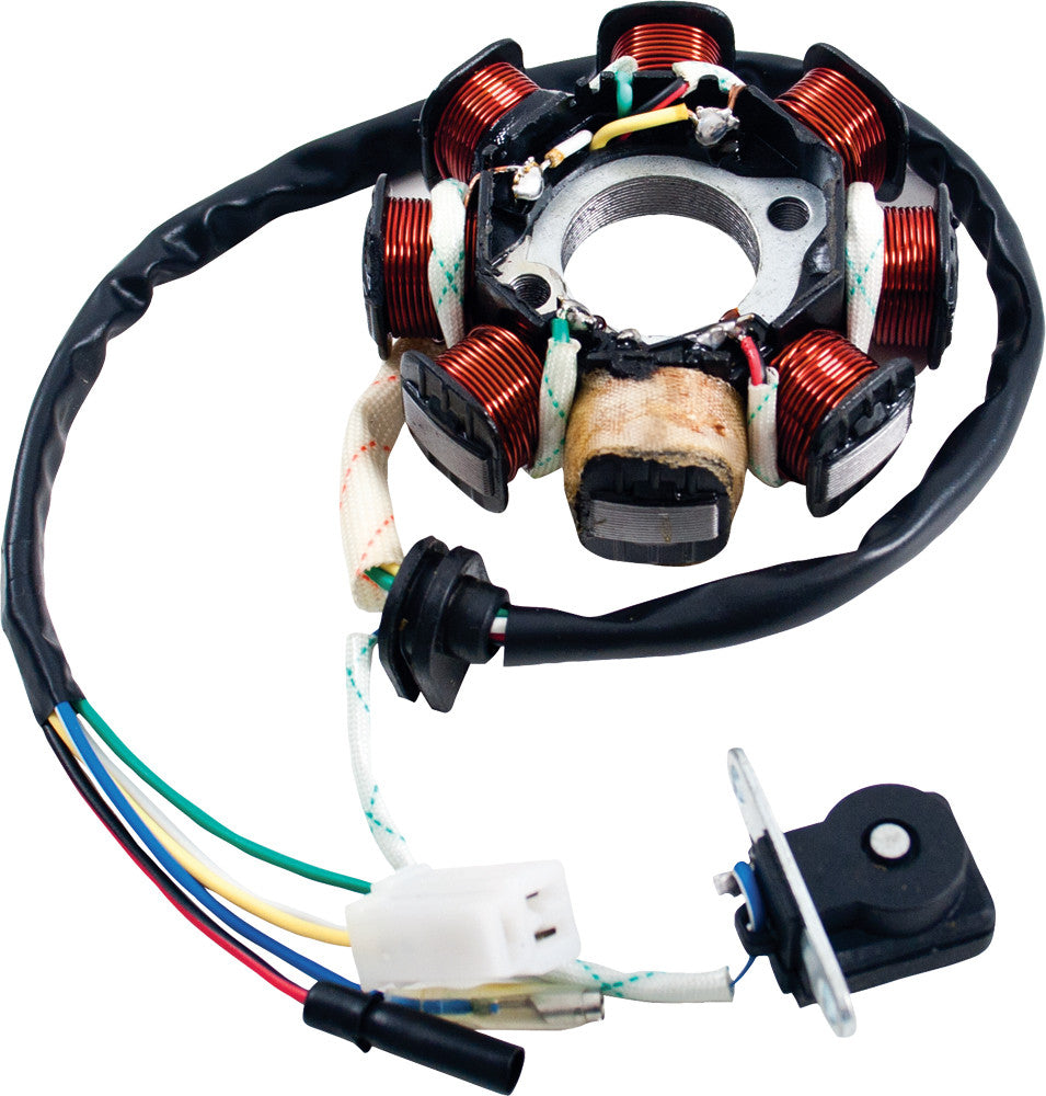 MOGO PARTS50cc 8-Coil Magneto/Stator Vertical/Gy6 4-Stroke08-0205