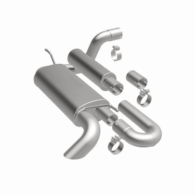 MagnaFlow 18-23 Jeep Wrangler JL 2.0L/3.6L Overland Series Axle-Back Exhaust 19620
