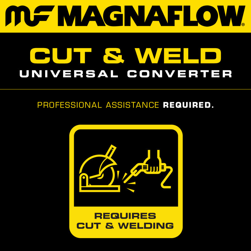 MagnaFlow Conv Universal 3.0 C/C 2.0 inch in/out Spun 53954