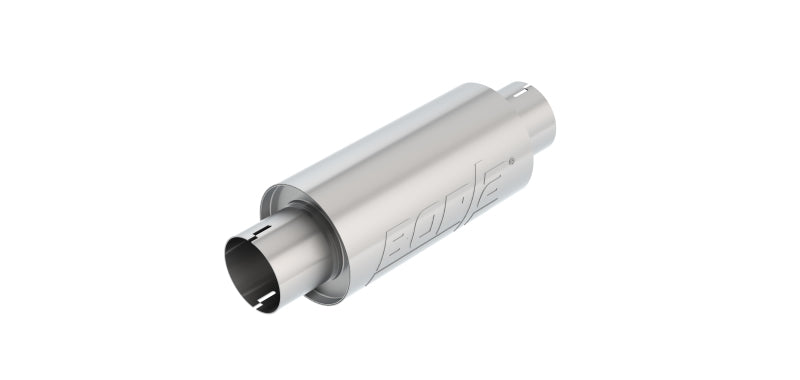 Borla Universal Resonator Option 3in Center/Center 5in Round x 10in - Notched Neck 401343