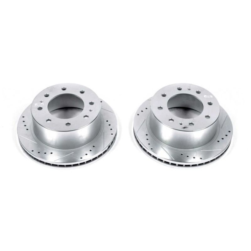 Power Stop 11-20 GMC Sierra 3500 HD Rear Drilled & Slotted Rotor - Pair AR82155XPR