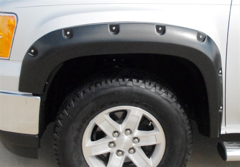 Lund 07-13 GMC Sierra 1500 RX-Rivet Style Smooth Elite Series Fender Flares - Black (4 Pc.) RX109S