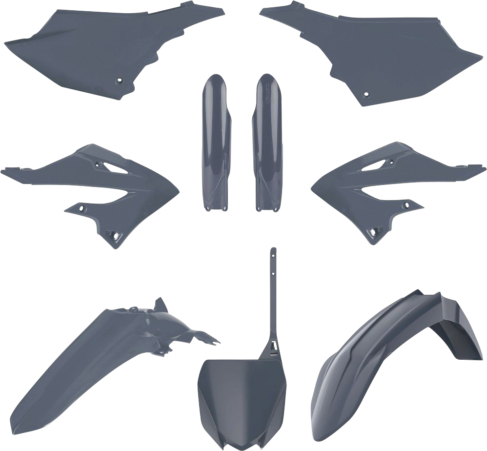 Kit de carrocería completo POLISPORT - Gris - YZ 125/250 91130