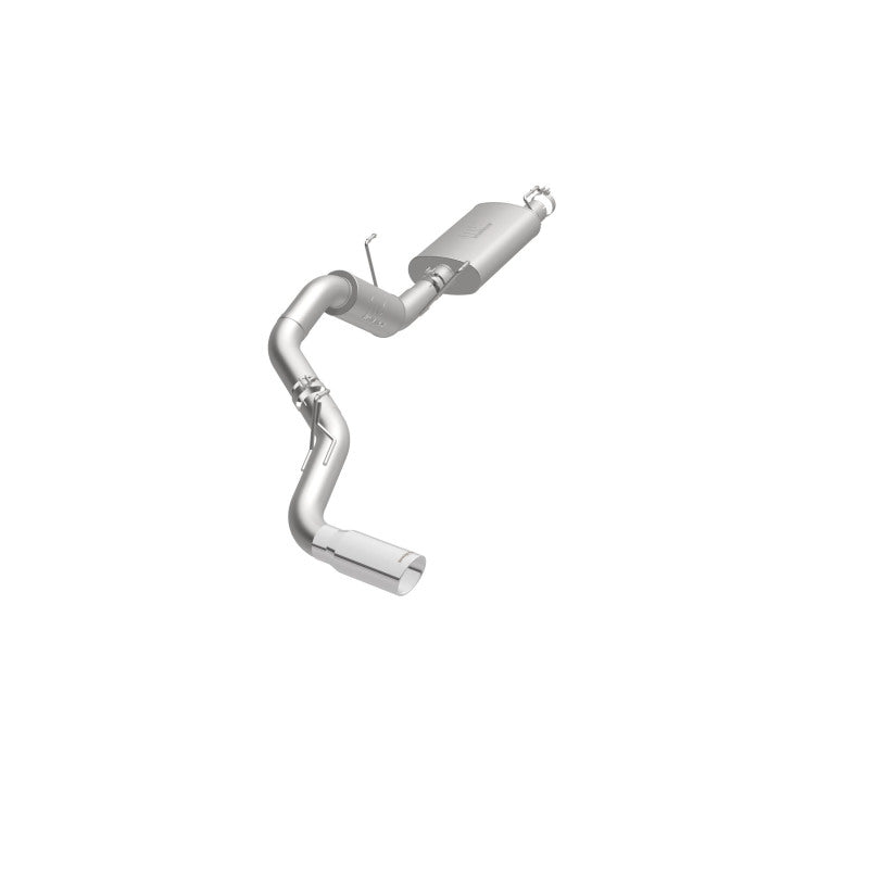 MagnaFlow Cat-Back, SS, 4in, Single Pass Side Rear Exit 5in Tip 14-15 Ram 2500 6.4L V8 CC LB/MC SB 19200