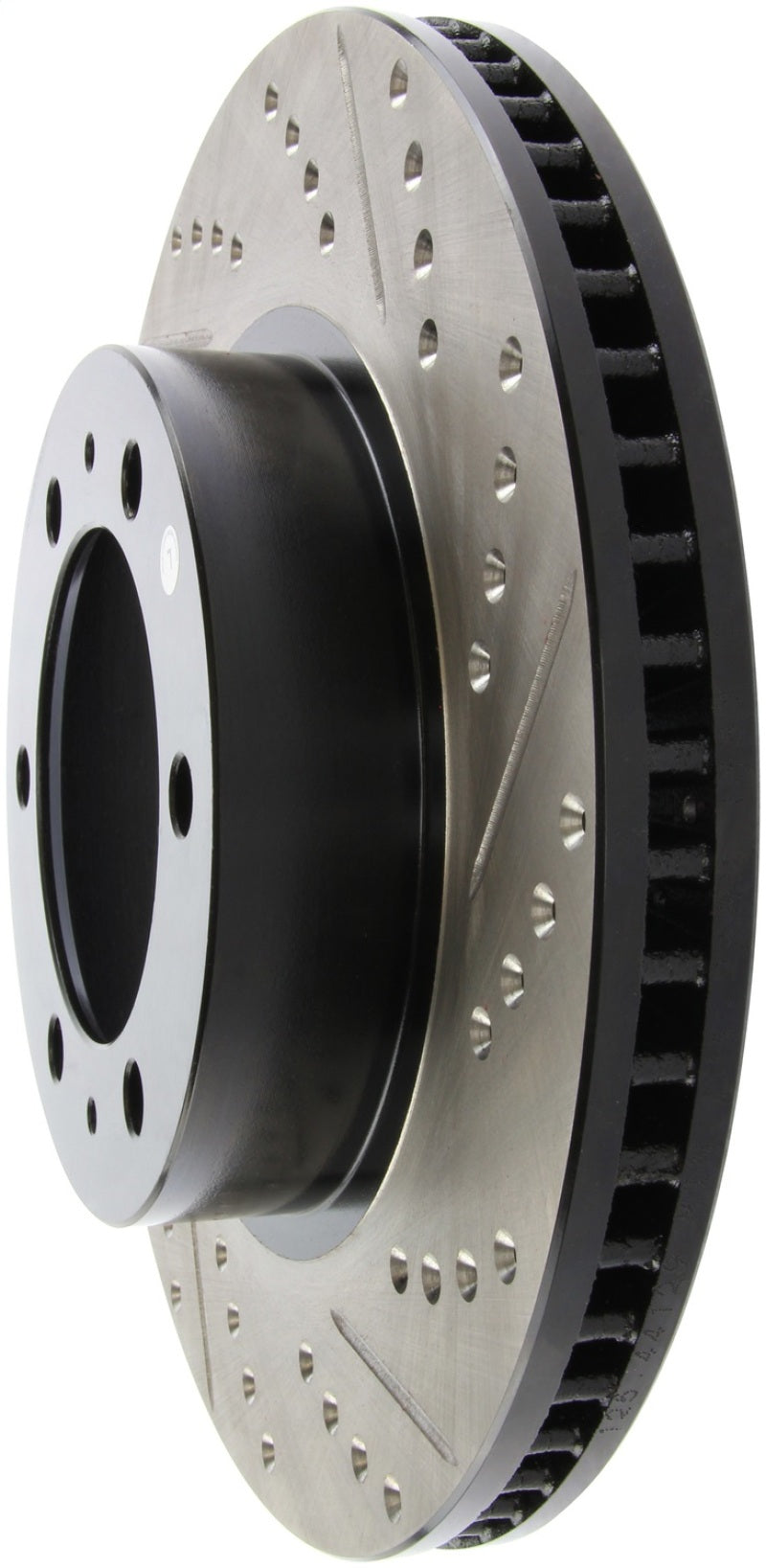 StopTech 07-08 Toyota FJ Cruiser / 05-08 Tacoma (6 lug) / 03-08 4 Runner (319mm disc) SportStop Slo 127.44129L