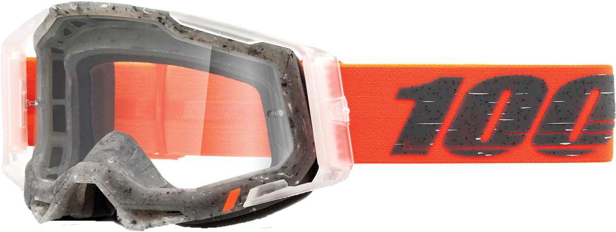 100% Racecraft 2 Goggle Schrute Clear Lens 50009-00014