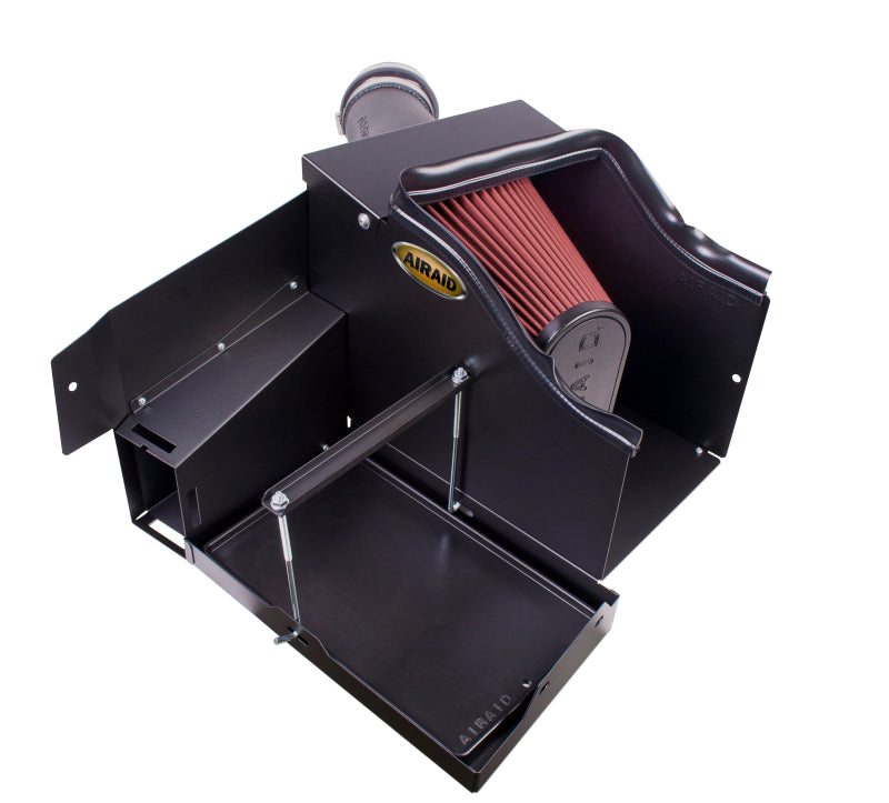 Airaid 99-03 Ford F-250/350 7.3L Power Stroke CAD Intake System w/o Tube (Oiled / Red Media) 400-246