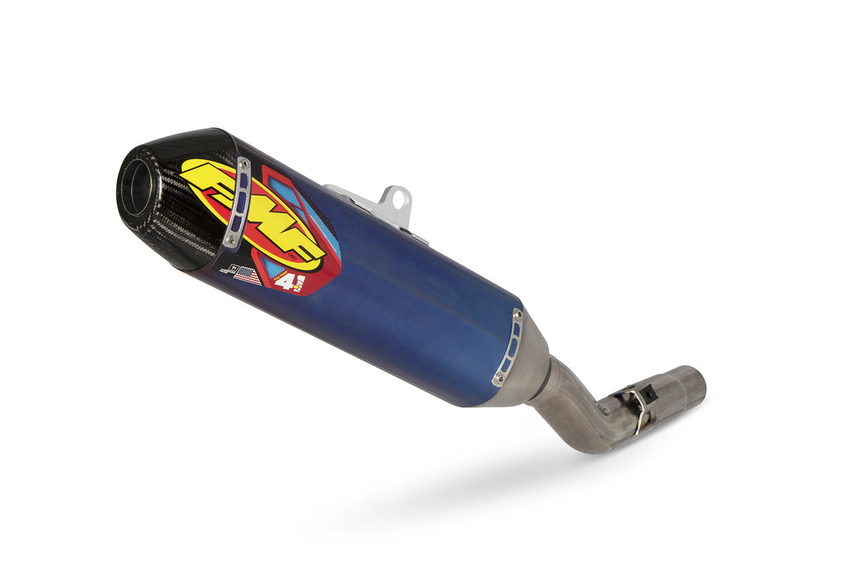 FMF Factory 4.1 Rct Slip-On Mflr Ano Titanium W/R. Carbon Cap BETA 045668