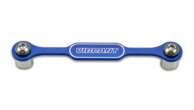 Vibrant Anodized Blue Boost Brace with Aluminum Dowels 12647