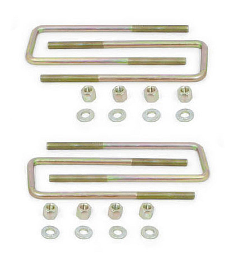 MaxTrac Rear U-Bolts for 1in/1.5in Lift Blocks - 8.75in x 2.622in x 9/16in - Set of 4 910101