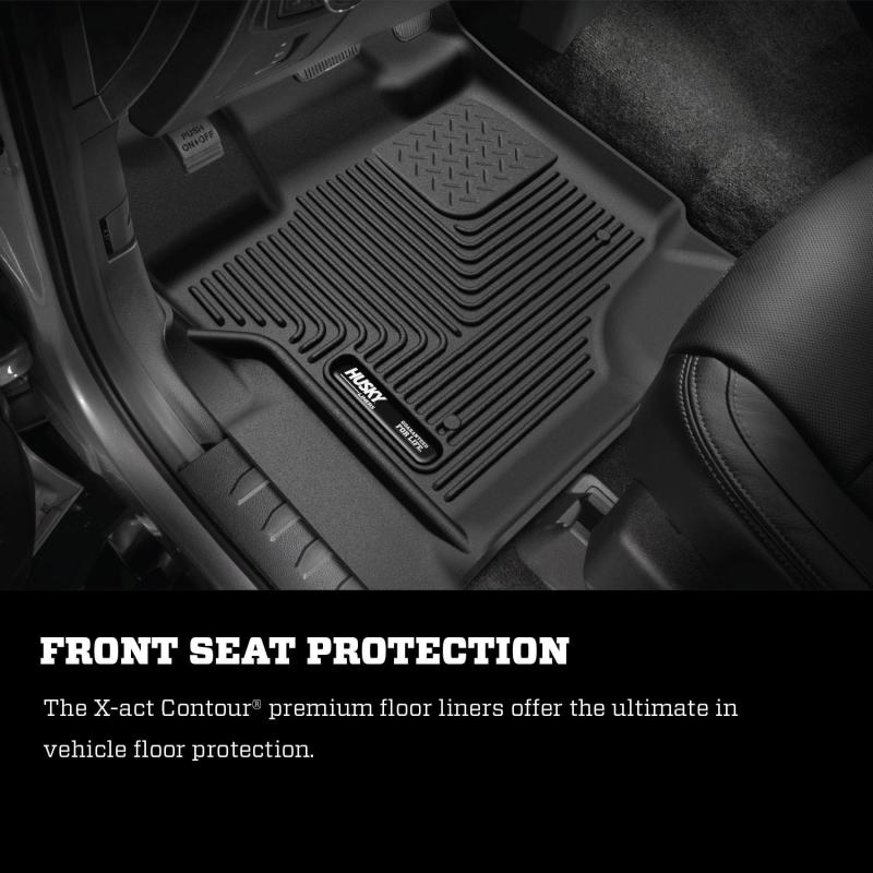 Husky Liners 18-23 BMW X3 X-Act Contour Black Front Floor Liners 50941