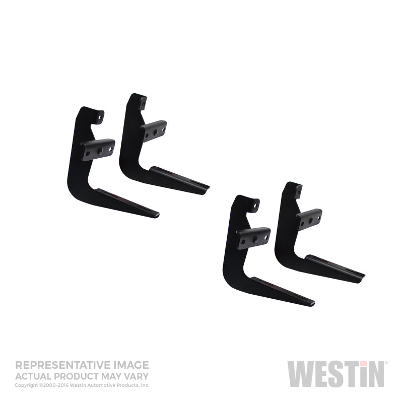 Westin 2005-2013 Chevrolet/GMC Suburban/Tahoe/Yukon/Yukon XL Running Board Mount Kit - Black 27-1645