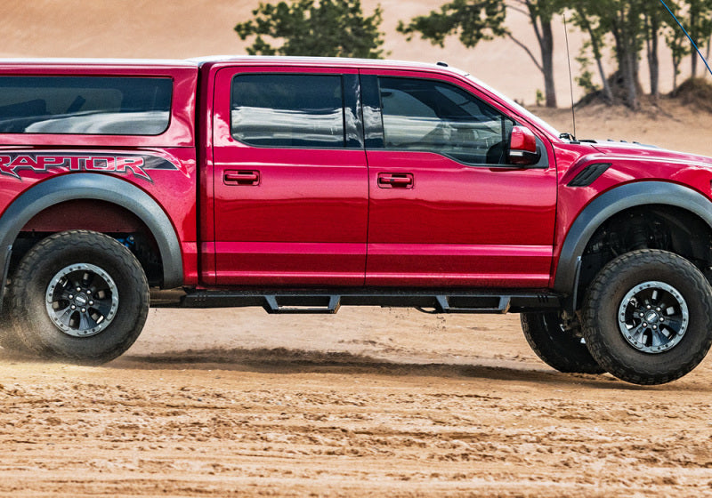 N-Fab EPYX 15-19 Ford F-150/17-19 Ford F-250/F-350 Superduty SuperCrew - Cab Length - Tex. Black EXF15CC-TX