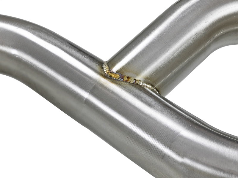 aFe MACHForce XP 08-13 BMW 135i L6-2.0L N54/N55 3in. 304 SS Axle-Back Exhaust w/Black Tips 49-36302-B