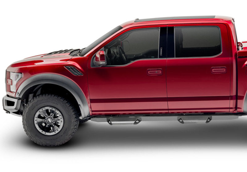 N-Fab 2022 Toyota Tundra Crew Max Cab All Beds SRW Predator Pro Steps Textured Black w/o Bed Access PRT2282CC-TX
