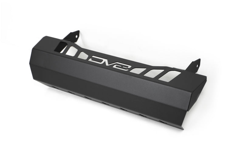 DV8 Offroad 18-23 Jeep Wrangler JL/JT Front Bumper Sway-Bar Disconnect Motor Skid Plate SPJL-02