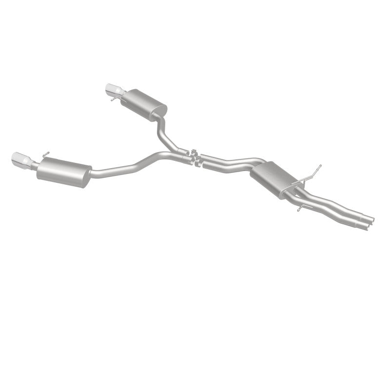 MagnaFlow Sys C/B 12-15 Audi A6 / A7 3.0L V6 SS 2.5in Dual Split Rear Ext 4in Tips 19159