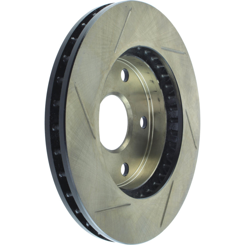 StopTech Power Slot 1/90-95 Toyota MR2 Front Left SportStop Slotted Rotor 126.44069SL