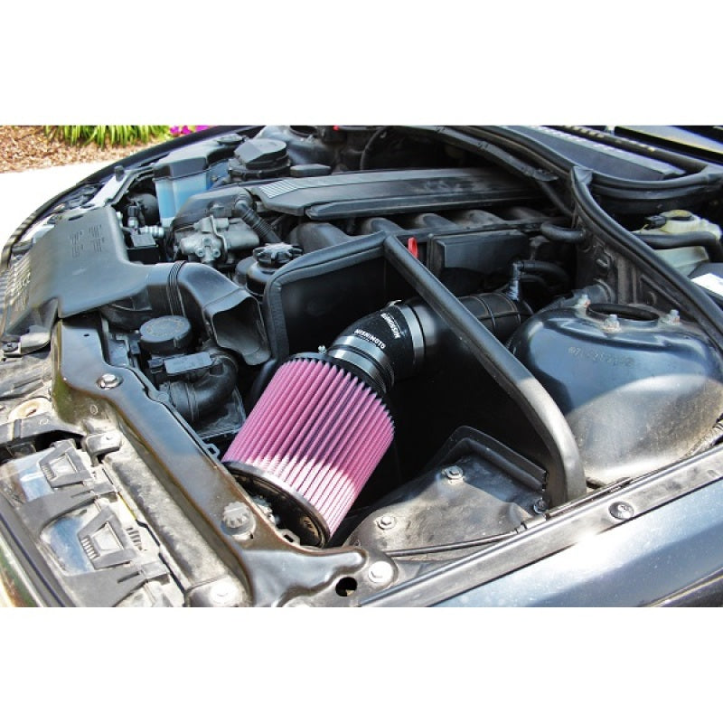 Mishimoto 99-05 BMW E46 323i/325i/328i Performance Cold Air Intake Kit - Black MMAI-E46-99BK