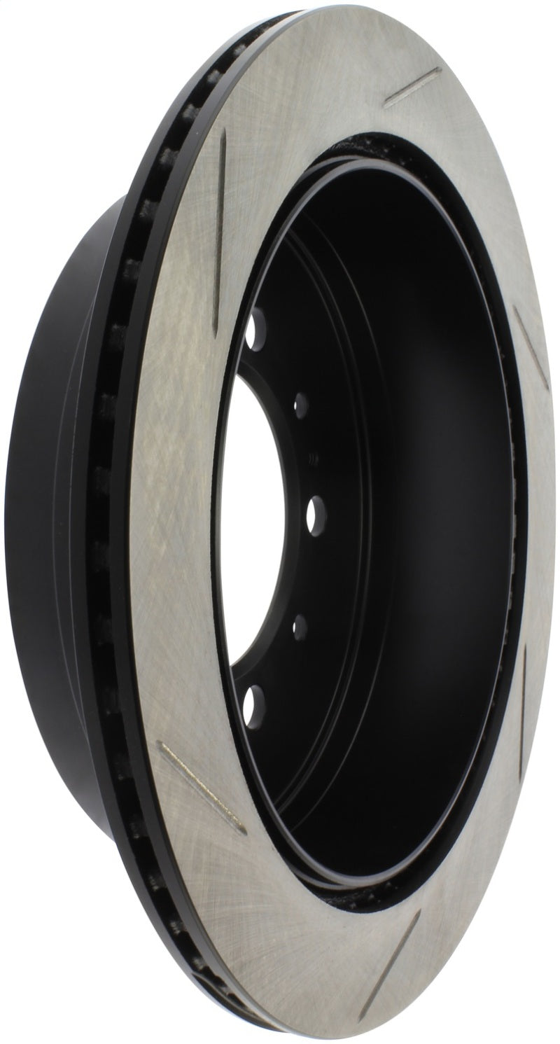 StopTech Sport Slot 08-13 Lexus LX450/470/570 / 07-12 Toyota Tundra Slotted Left Rear CRYO Rotor 126.44157CSL