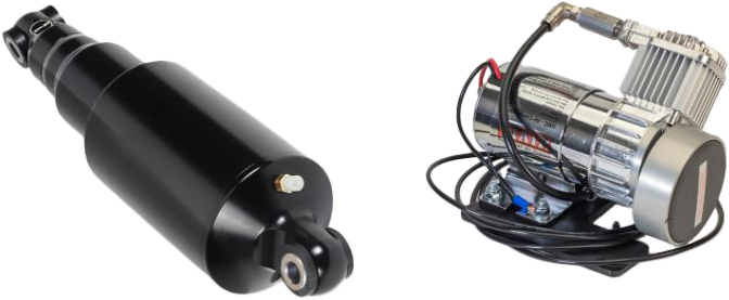 ARNOTT Air Shocks Ultimate Ride Chr M8 Softail MC-3586